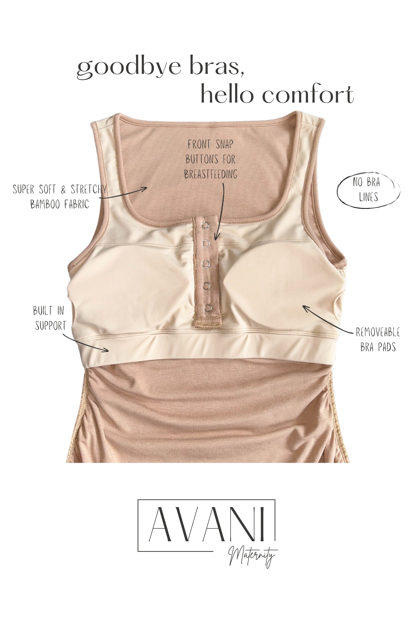 The Elle Signature Dress. Effortless Style, Built In Support